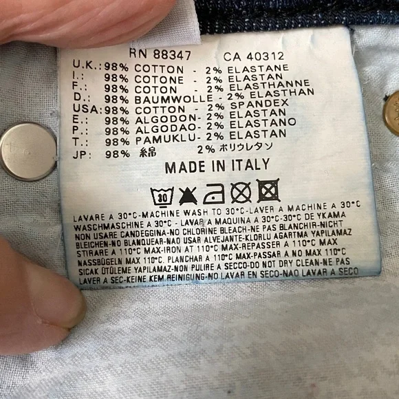 Diesel Women’s Boot Cut Jeans in Dark Indigo - Picture 11 of 13